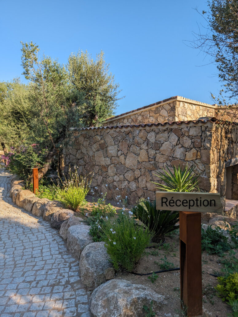 Réception du domaine Terre d'Arasu, Saint Cyprien, Porto-Vecchio